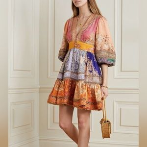 NWT Zimmermann Anneke Lantern Dress $850